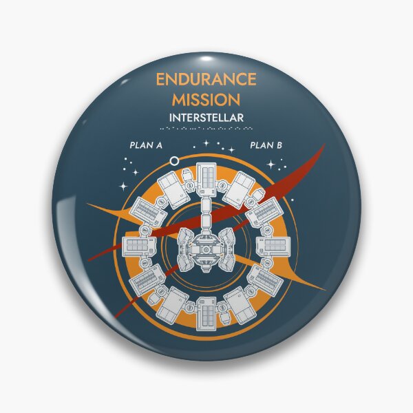Item preview, Endurance Mission. Interstellar Commemorative Badge designed and sold by BGALAXY.