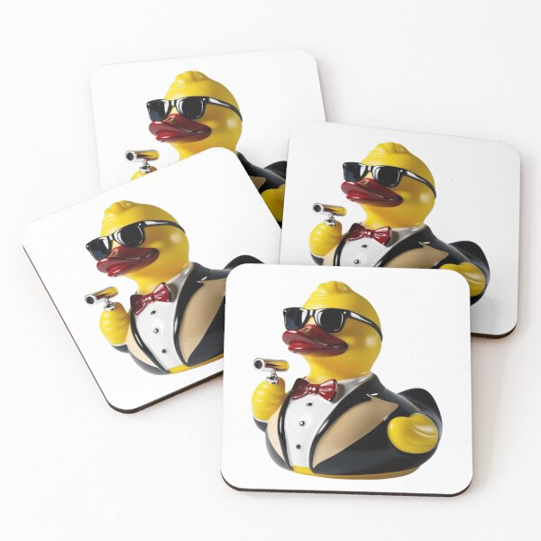 Item preview, Secret Agent Duck – Spy Rubber Duck Character designed and sold by StormArte.