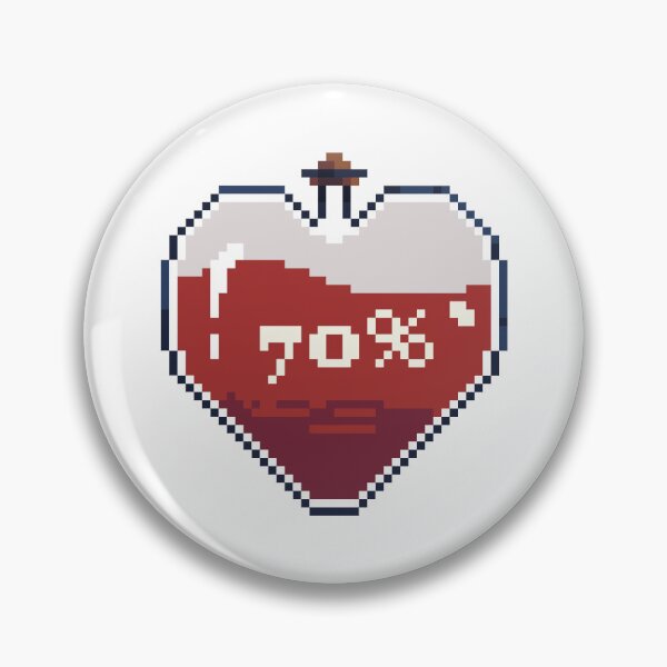 Item preview, HP Potion Pixel Art designed and sold by Ekira Pop Pixel.