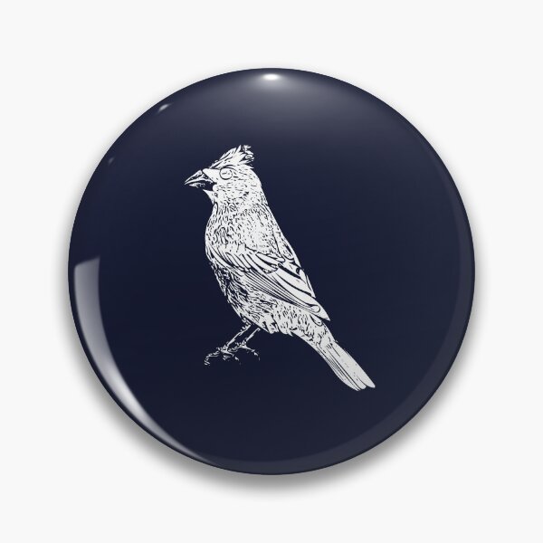 Item preview, Blue Grosbeak White Design  designed and sold by designsasstultd.