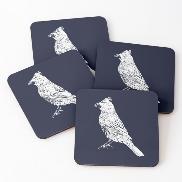 Item preview, Blue Grosbeak White Design  designed and sold by designsasstultd.