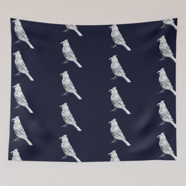 Item preview, Blue Grosbeak White Design  designed and sold by designsasstultd.