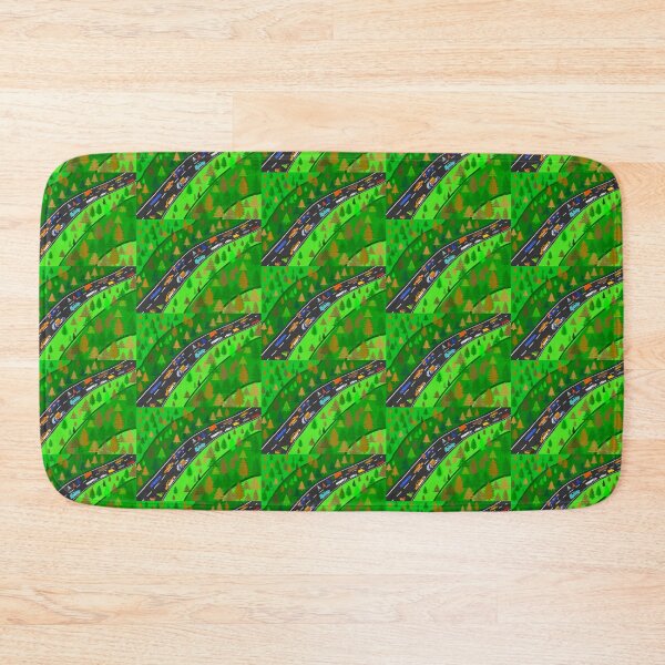 Item preview, Illusion of a traffic fantasy in a colorful landscape designed and sold by manoloshoping.