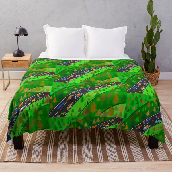 Item preview, Illusion of a traffic fantasy in a colorful landscape designed and sold by manoloshoping.