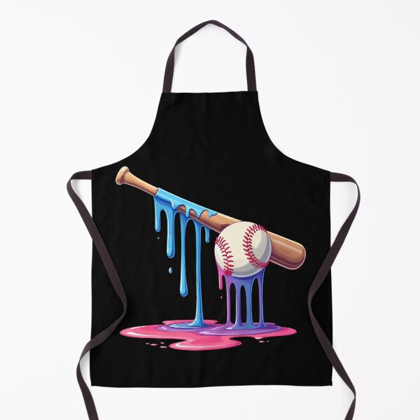 Item preview, Melting Baseball Bat Colorful Sports Art designed and sold by Quirky Shirts.