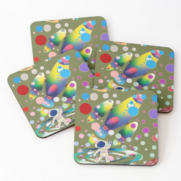 Item preview, Colorful Space Adventure  designed and sold by tinkeybabes.