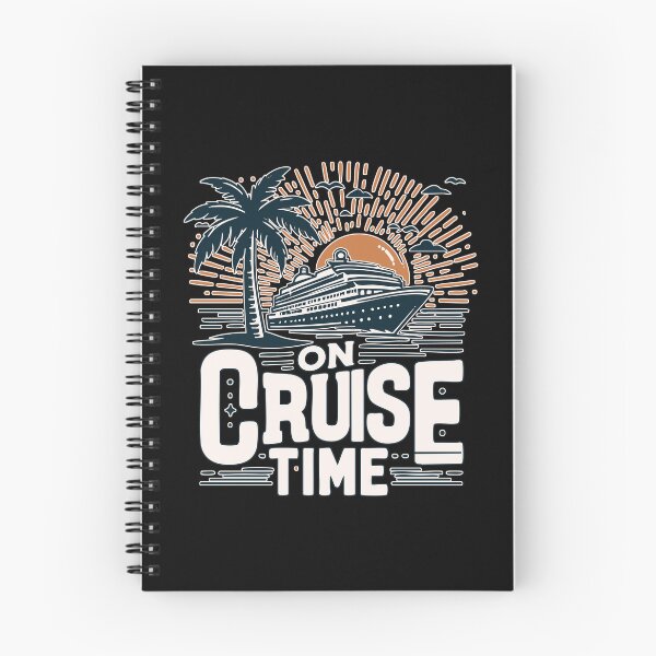 Item preview, On Cruise Time Summer Cruising Travel Retro designed and sold by TomFrontierArt.