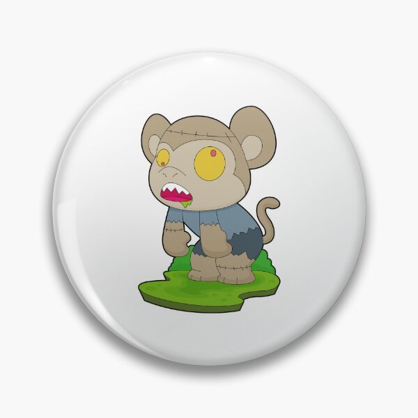 Item preview, Monkey Halloween Zombie designed and sold by Snabdesign84.