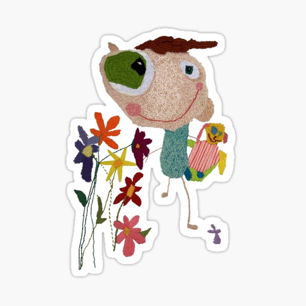 Field of Flowers Sticker
