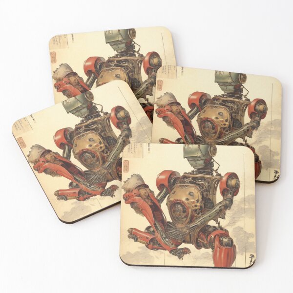 Item preview, Robot Shunga Hybrid Imitation Japanese Erotica | #131 designed and sold by NickWhittleArt.