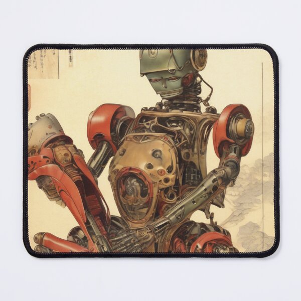 Item preview, Robot Shunga Hybrid Imitation Japanese Erotica | #131 designed and sold by NickWhittleArt.
