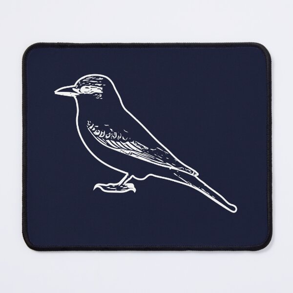 Item preview, Thick-billed Kingbird White Design designed and sold by designsasstultd.