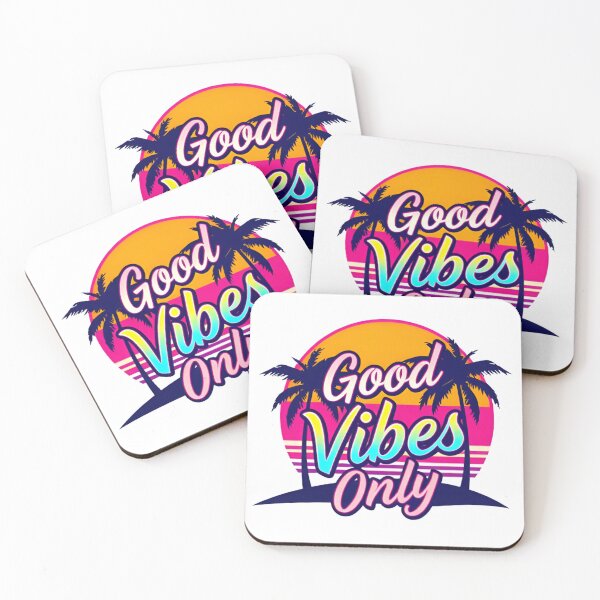 Item preview, Good Vibes Only Retro Neon  designed and sold by VegoStores.