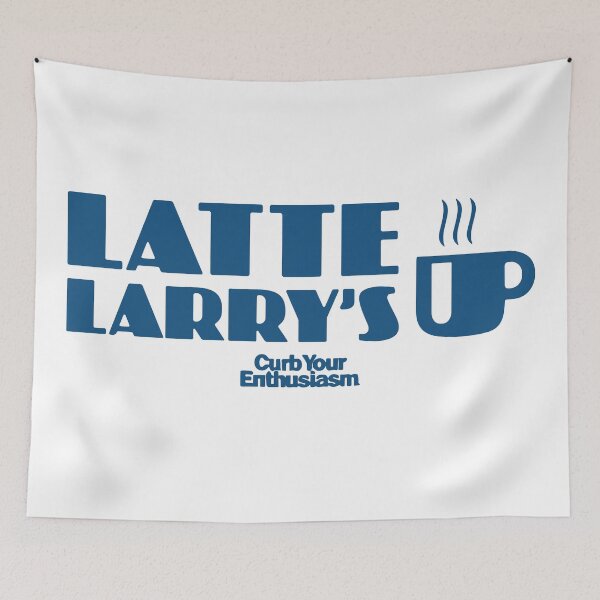 Item preview, Latte Larry's Blue designed and sold by Yonikoppens.