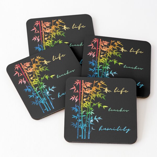 Item preview, Life teaches humility, vivid bamboo graphics designed and sold by silent-violin.