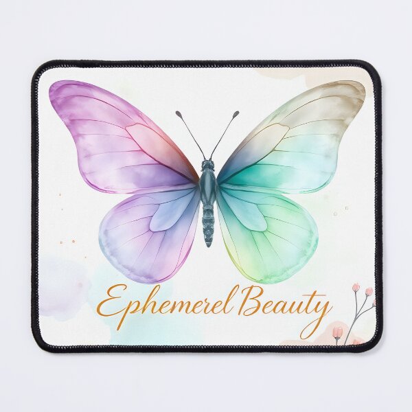 Item preview, Butterfly with Ephemeral Beauty Watercolor designed and sold by Shirtastically.