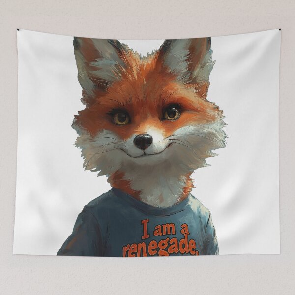 Item preview, Individualist Renegade Redhead Sly Fox  designed and sold by JanChryzostom.