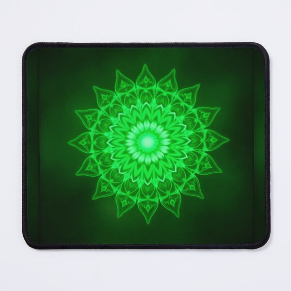 Item preview, Spiritual Emerald Mandala designed and sold by MaglisUniverse.