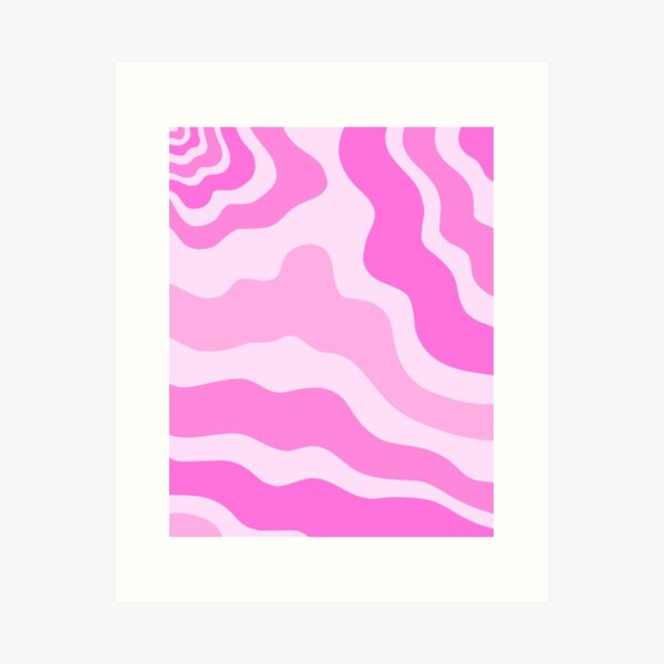 Item preview, Pink Modern Abstract Swirls designed and sold by JulzPink.