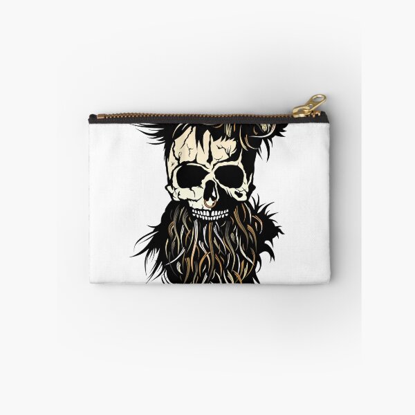 Item preview, skull hipster bearded beard nose ring hairstyle designed and sold by Achille3777.