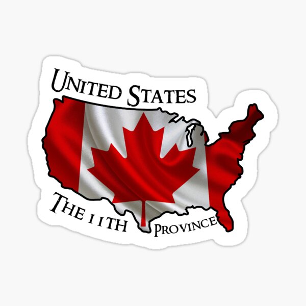 Artikel-Vorschau von Die 11. Provinz - Pro-kanadisches Anti-Trump-Design, designt und verkauft von PKHalford.