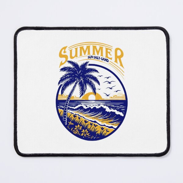 Item preview, "Summer Vibes" – Bright and Fun Tropical Beach Aesthetic Design designed and sold by Colorful-Garden.