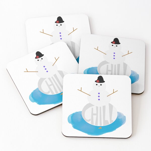 Item preview, Chill, Snowman. Be Still, Snowman. (White Background) designed and sold by MoePark.