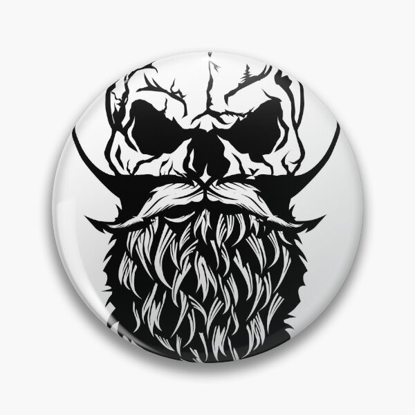 Item preview, skull hipster skull beard bearded mustache mustache designed and sold by Achille3777.