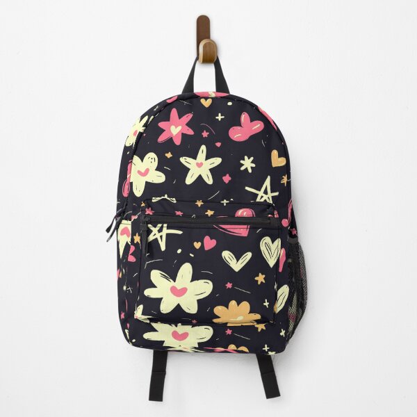 Item preview, Cute Hand-Drawn Hearts & Flowers – Playful Pattern designed and sold by M22--.