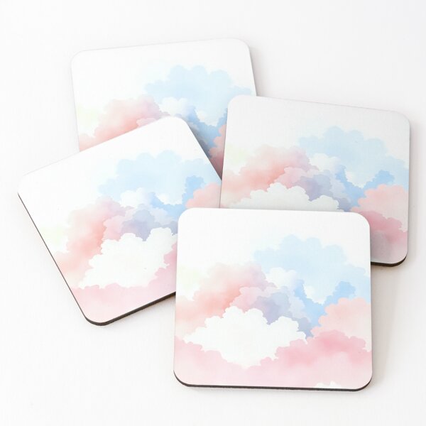 Item preview, Serene Cloudscape - Vibrant Watercolor Motif designed and sold by Shirtastically.