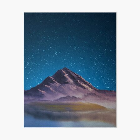 Item preview, Starry Mountain View designed and sold by Theos-Realm.