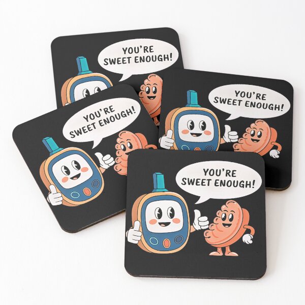 Item preview, Funny Glucose Meter Design – You’re Sweet Enough designed and sold by TrendWearLab.