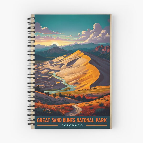 Item preview, Great Sand Dunes National Park Poster designed and sold by SapphireBison.