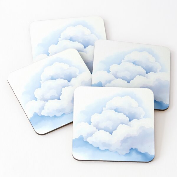 Item preview, Serene Cloudscape - Blue-Purple Design designed and sold by Shirtastically.