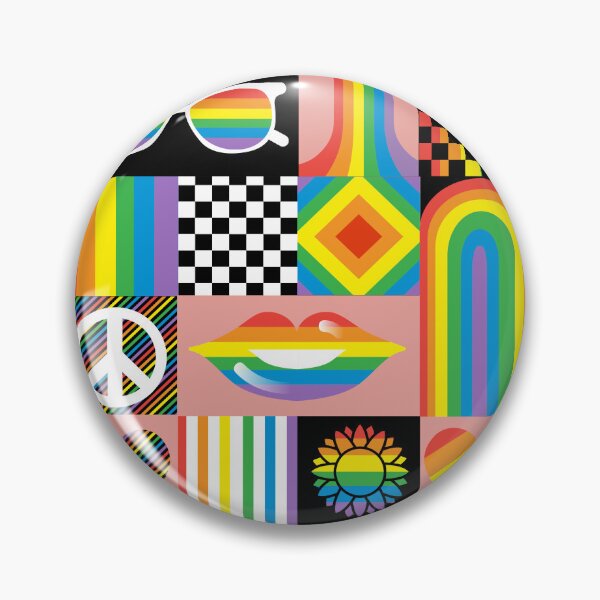 Artikel-Vorschau von LGBTQIA Lustiges und farbenfrohes Musterdesign mit Typografie, designt und verkauft von Jdawnink.