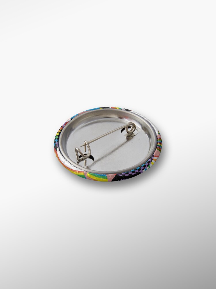 Thumbnail 2 of 3, Pin, LGBTQIA Fun and colorful pattern design with typography designed and sold by Jdawnink.
