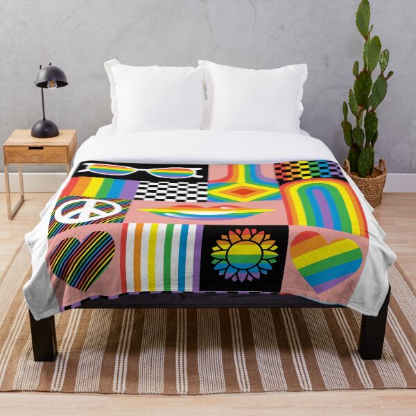 Item preview, LGBTQIA Fun and colorful pattern design with typography designed and sold by Jdawnink.