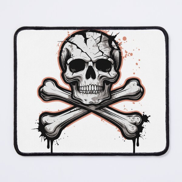 Item preview, Skull Crossbones Gothic Punk Rock Edgy designed and sold by ByKaleido.