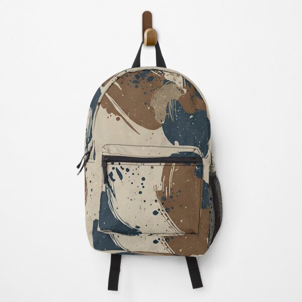 Item preview, Earthy Abstract Ink Splatter Art designed and sold by ZyloVibes.