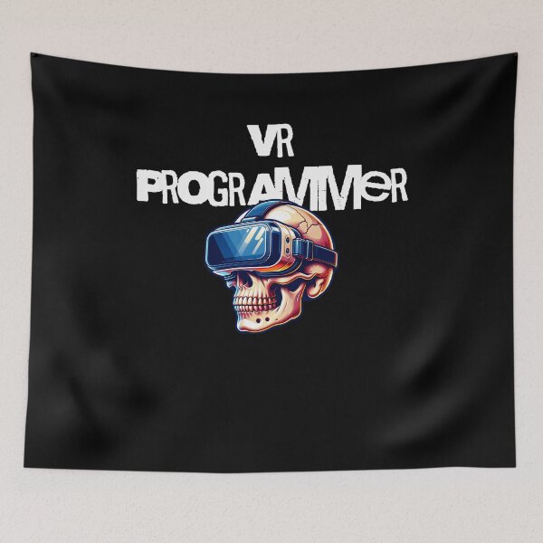 Item preview, Vr programmer code retro refactor edgy skull Retro Vintage designed and sold by Jeangel97.