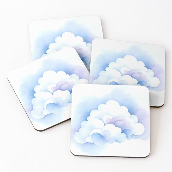Item preview, Dreamy Pastel Cloudscape - Tranquil Skies designed and sold by Shirtastically.