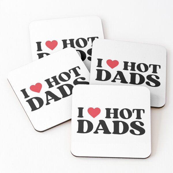 Item preview, I love Hot dads  designed and sold by designing01Ar3.
