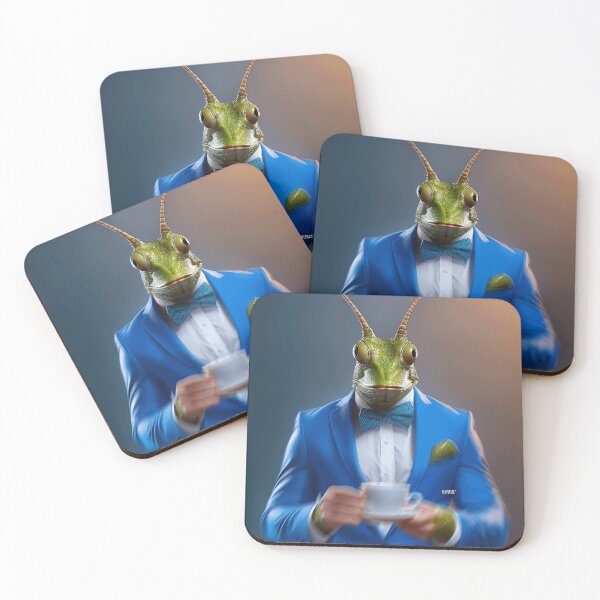 Item preview, The Dapper Grasshopper's Teatime - dePace' designed and sold by mrpropcake.