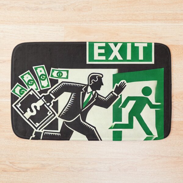 Item preview, Emergency Exit for Politicians designed and sold by 3 Cans.