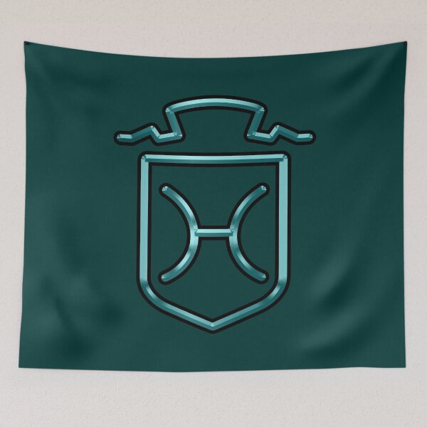 Item preview, Teal Holsteiner Warmblood Horse Brand designed and sold by DappledMoon.