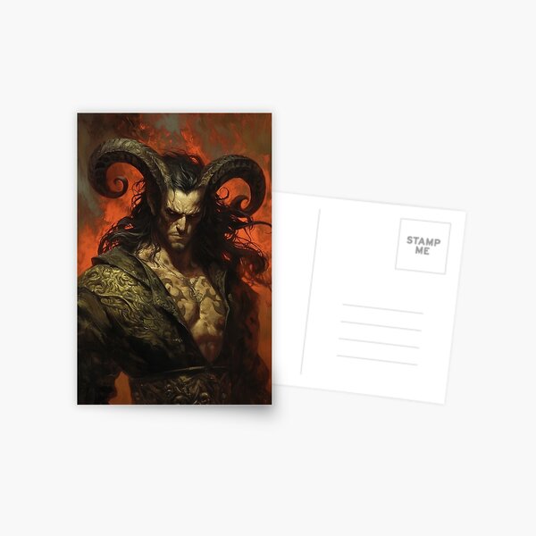 Item preview, The Horned Man designed and sold by Tokaba-art.