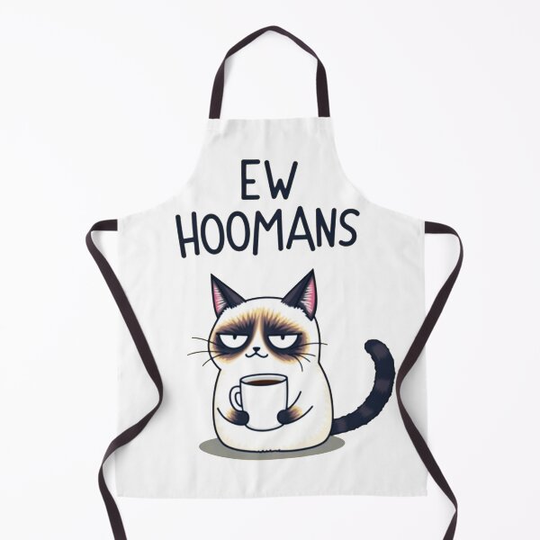 Item preview, Grumpy Coffee Cat Ew Hoomans designed and sold by PEC-Studio.