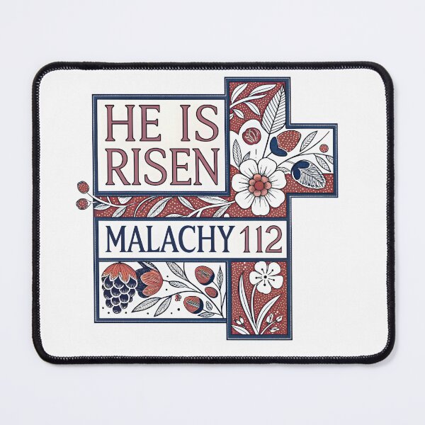 Item preview, He Is Risen Folk Art Cross Easter Christian T-Shirt designed and sold by AnnDesignStudio.