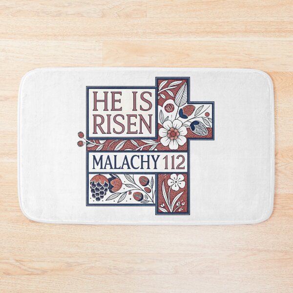 Item preview, He Is Risen Folk Art Cross Easter Christian T-Shirt designed and sold by AnnDesignStudio.