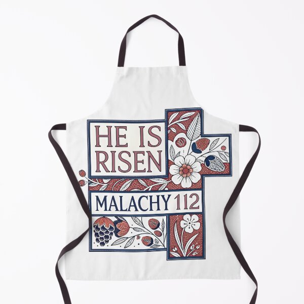 Item preview, He Is Risen Folk Art Cross Easter Christian T-Shirt designed and sold by AnnDesignStudio.